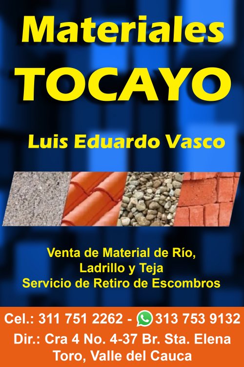 Materiales Tocayo