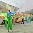 Comparsas de Toro en Las Fiestas del Dovio